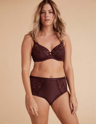 15.04% OFF on Marks & Spencer Wild Blooms Full Cup Minimiser Bra