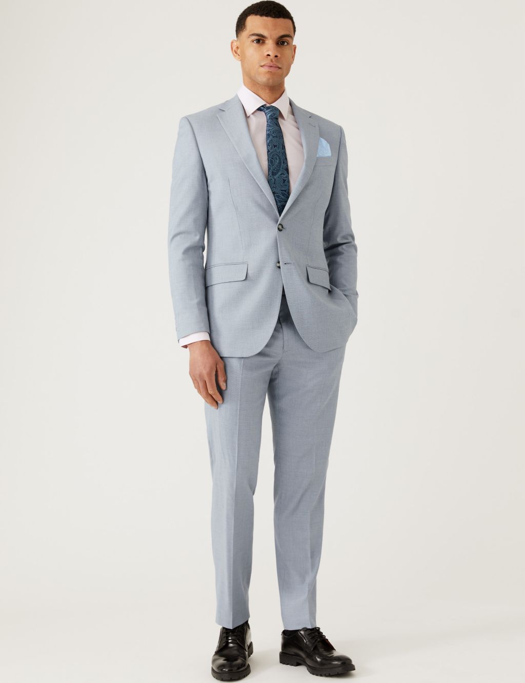 Slim Fit Puppytooth Suit image 1