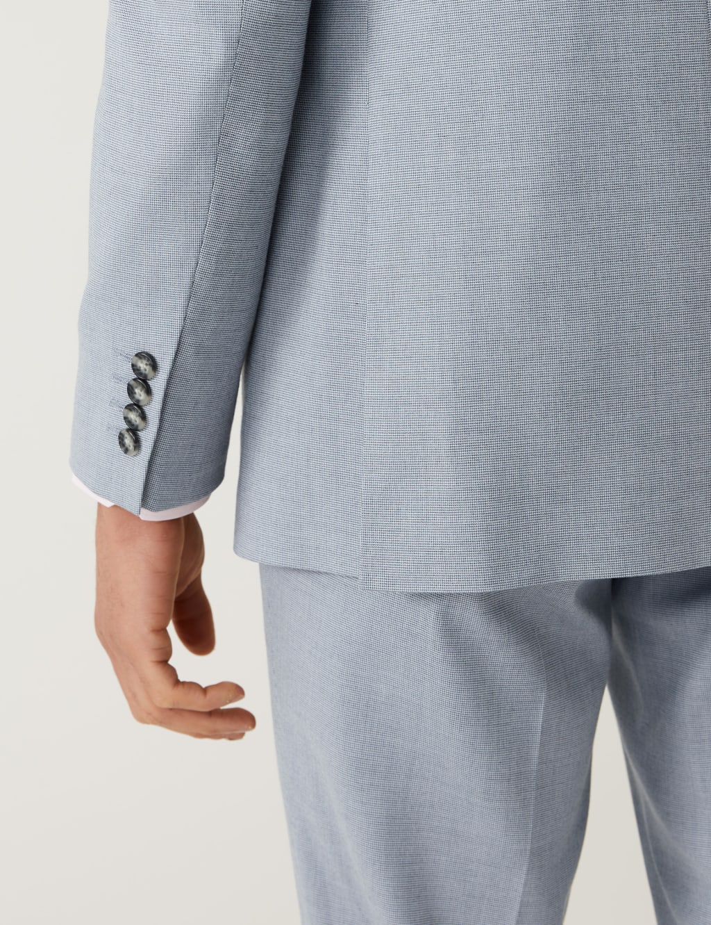 Slim Fit Puppytooth Suit image 7