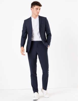 navy slim fit suit