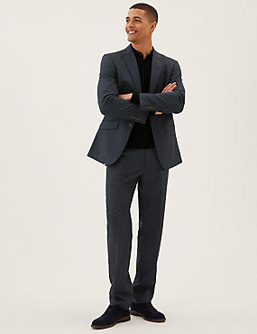Regular Fit Suit with Stretch
