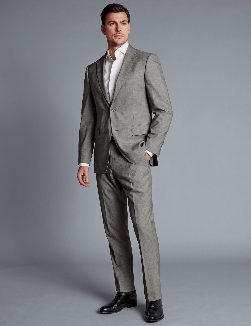 Slim Fit Super 120s Wool Suit image 1