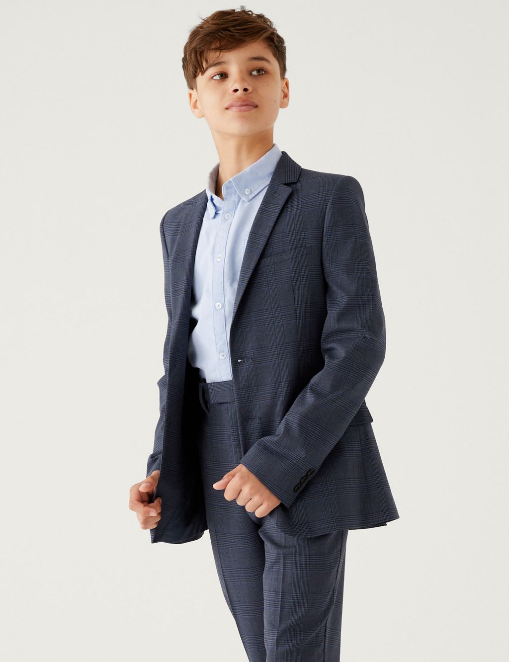 Checked Suit Outfit (6-16 Yrs) image 2