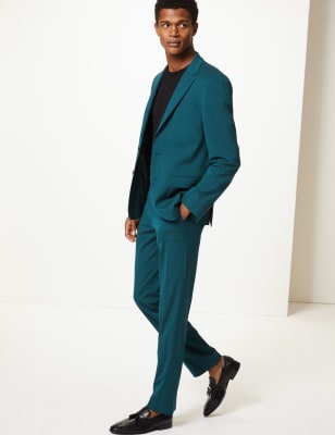 Costume coupe slim en tissu extensible