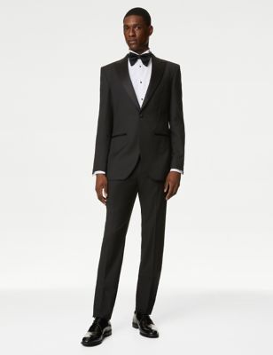 Slim Fit Stretch Tuxedo Suit - LV