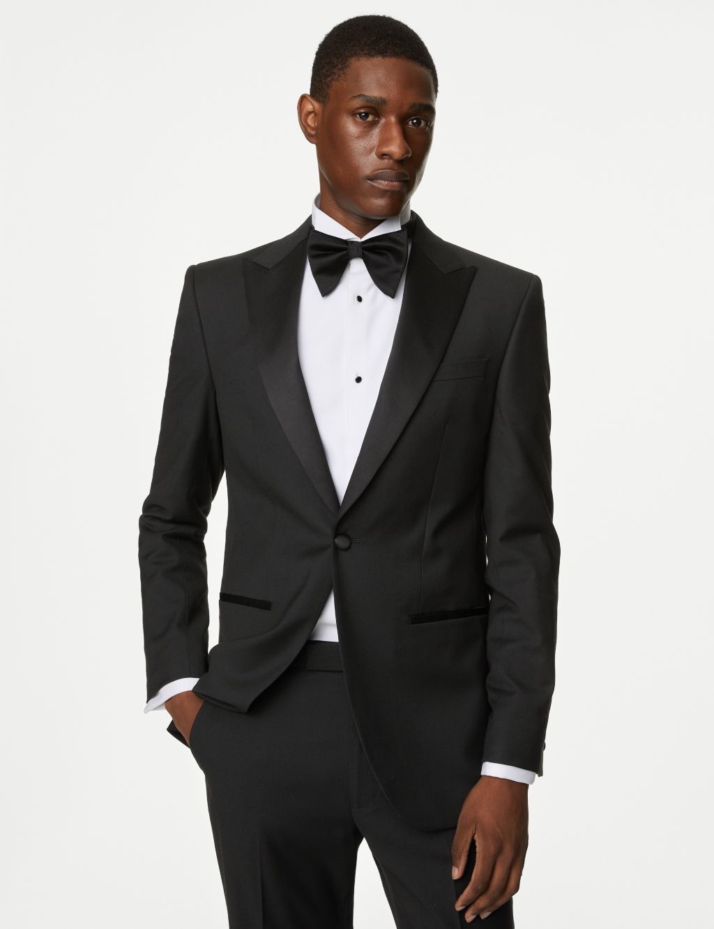 Slim Fit Stretch Tuxedo Suit image 2
