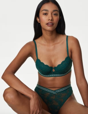 20.0% OFF on Marks & Spencer Women Bra Linea Lace Wired Balcony