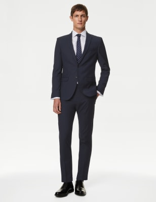 Navy 2025 skinny suit