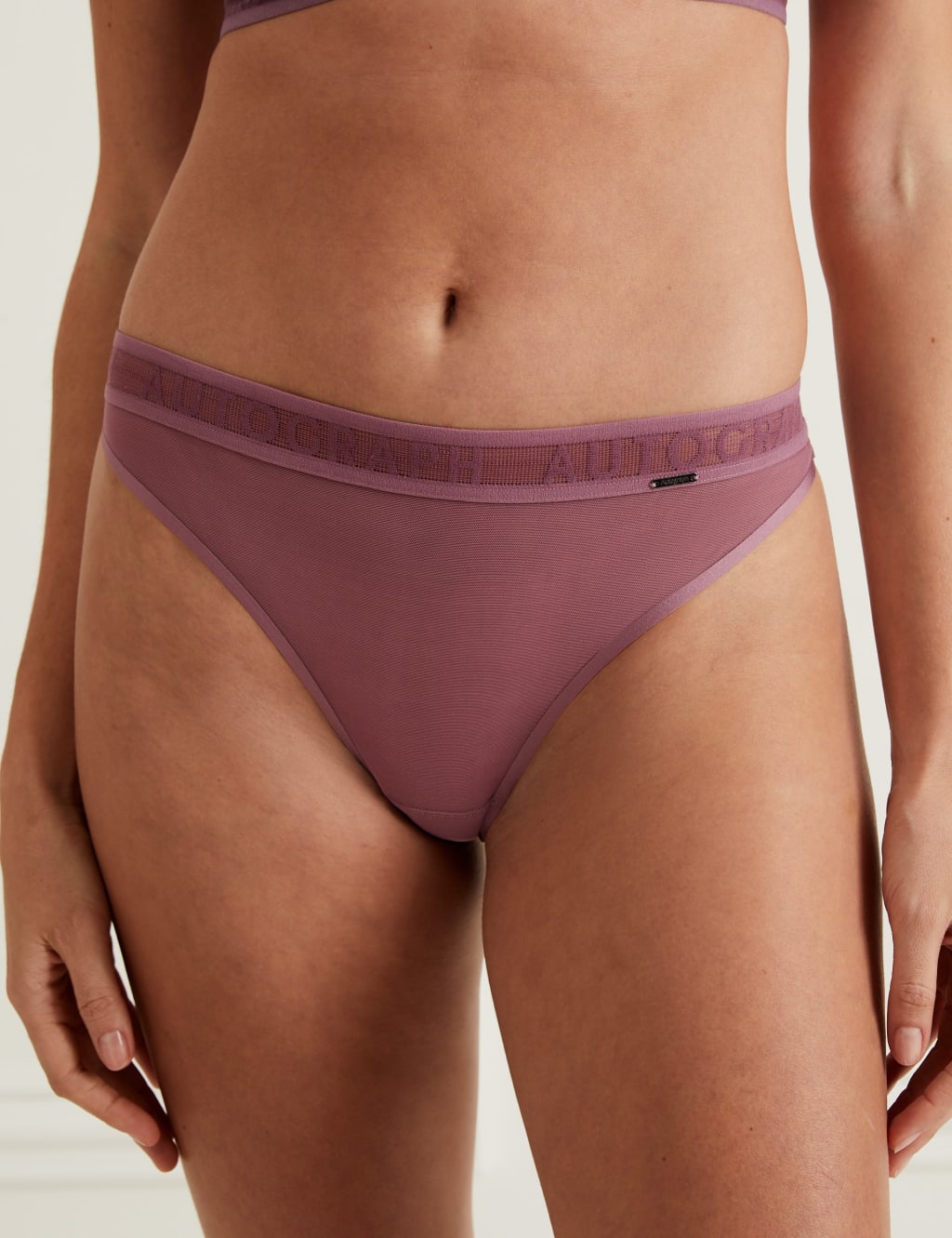 Tivoli Mesh Wired Full Cup Bra Set A-E image 5