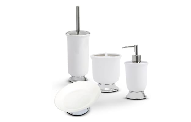 Gamme d'articles de bain &agrave; motif tulipe