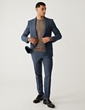 Slim Fit Sharkskin Stretch Suit