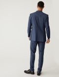Slim Fit Sharkskin Stretch Suit