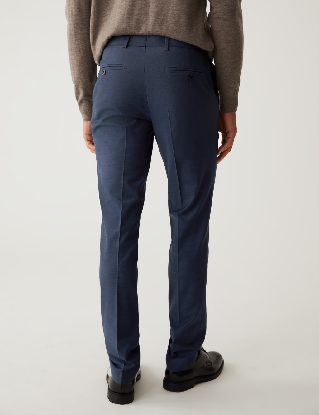 Slim Fit Sharkskin Stretch Suit image 5