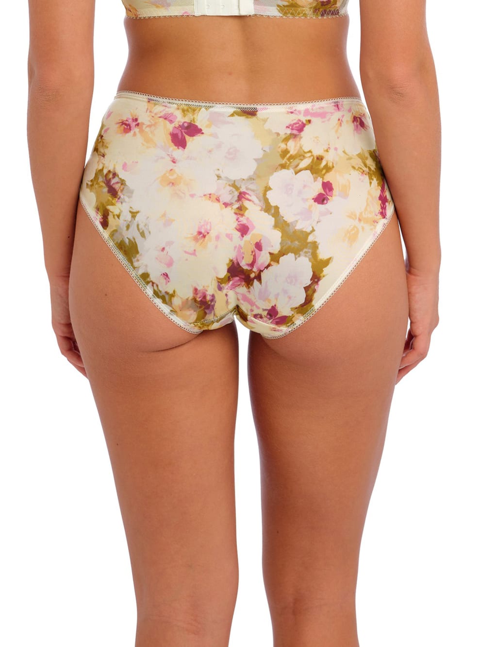 Adelle Floral Wired Side Support Bra Set image 6