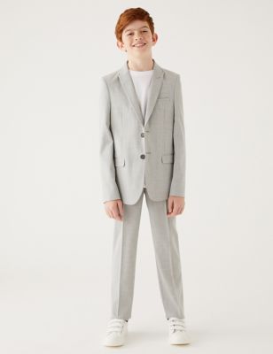 grey lv suit