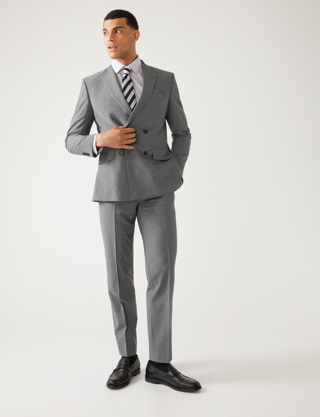 The Ultimate Tailored Fit Double Breasted Suit image 1