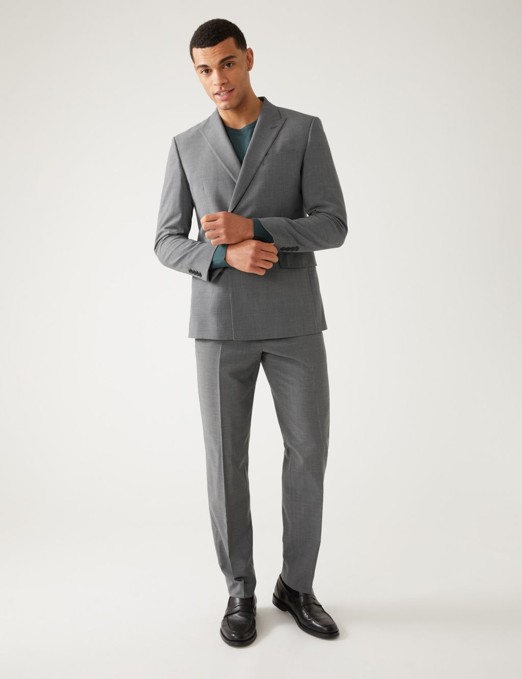 The Ultimate Tailored Fit Double Breasted Suit image 6