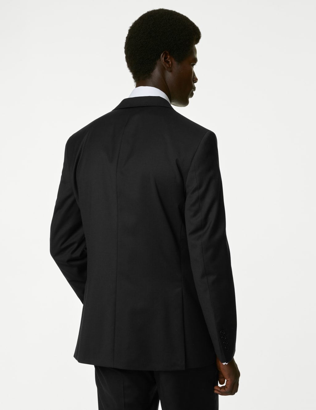 Men's Black Suits M&S