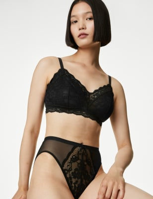 Buy Marks & Spencer Lace Non Wired Bralette A-E Online