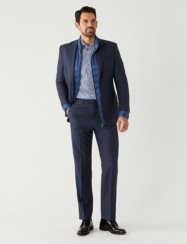 Regular Fit Check Suit - RO