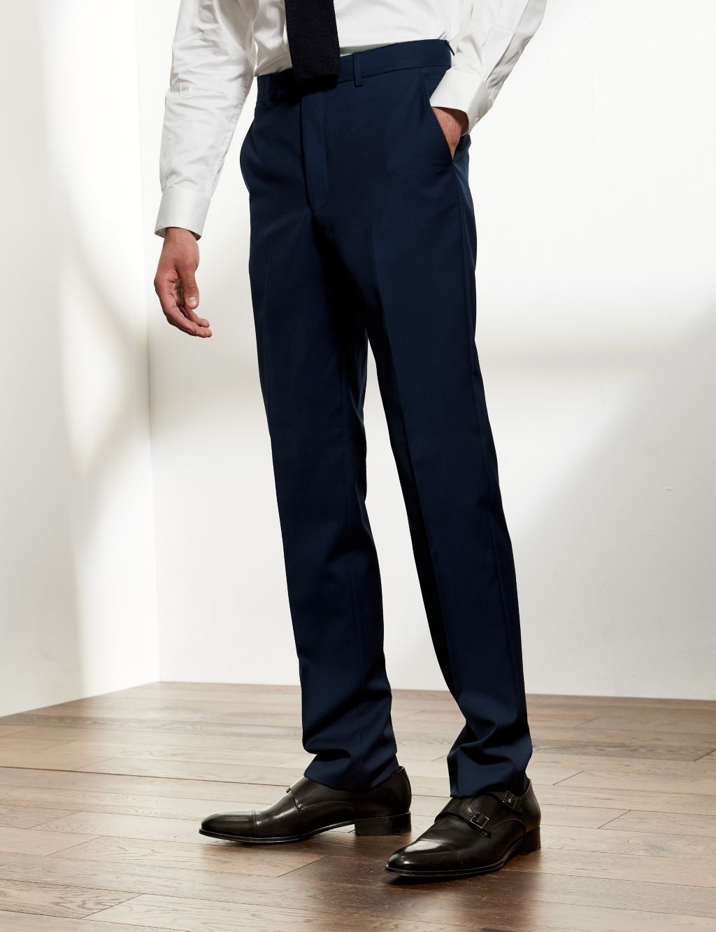 Tailored Fit Pure Wool Twill 2 Piece Suit image 4