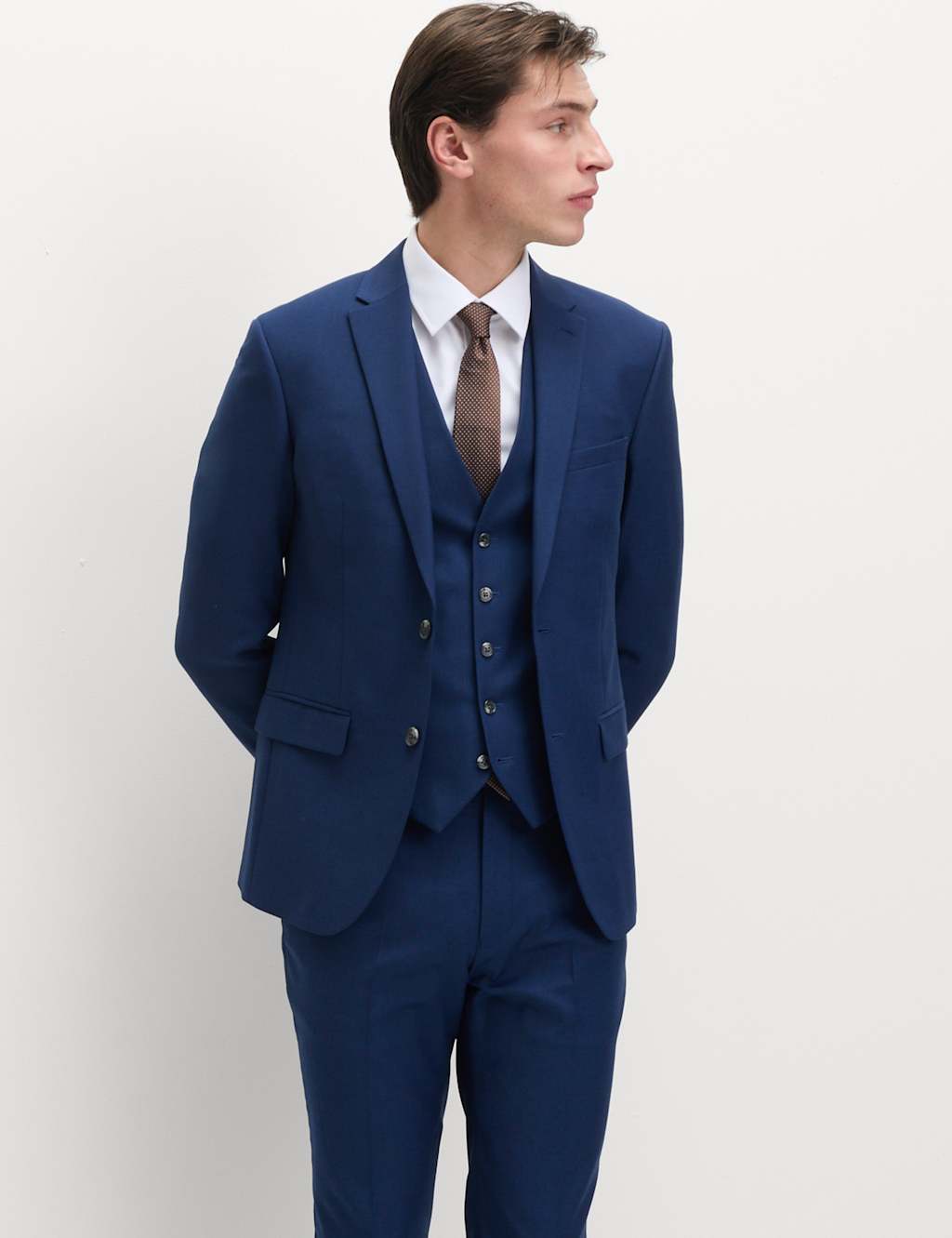 Mens skinny hot sale suit