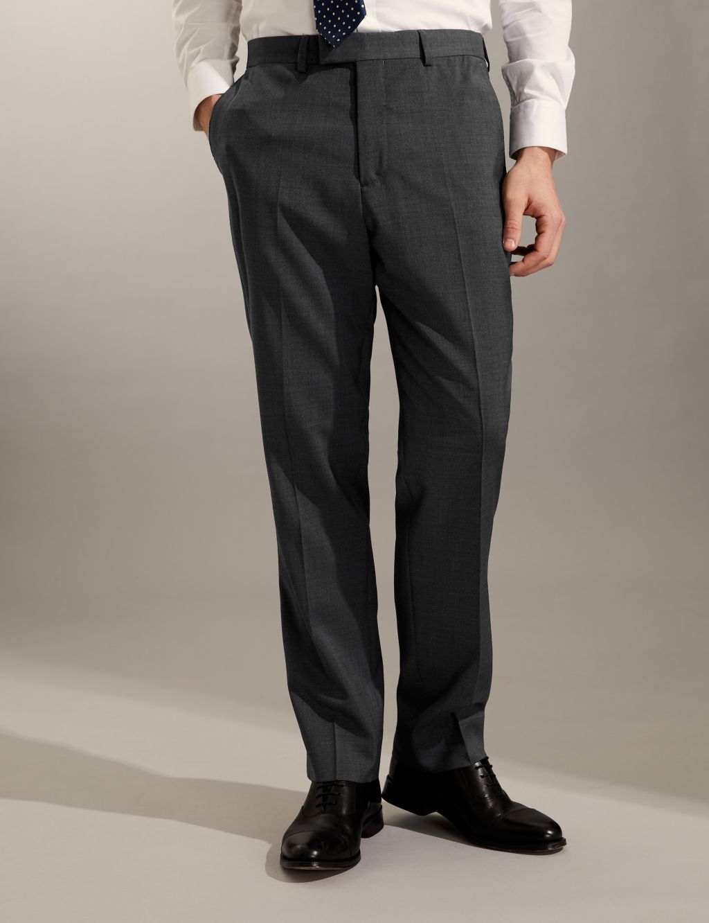 Tailored Fit Pure Wool Bi-Stretch Suit image 4