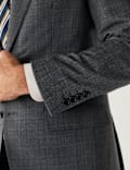 Regular Fit Pure Wool Check Suit
