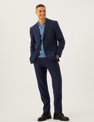 m&s mens linen suits