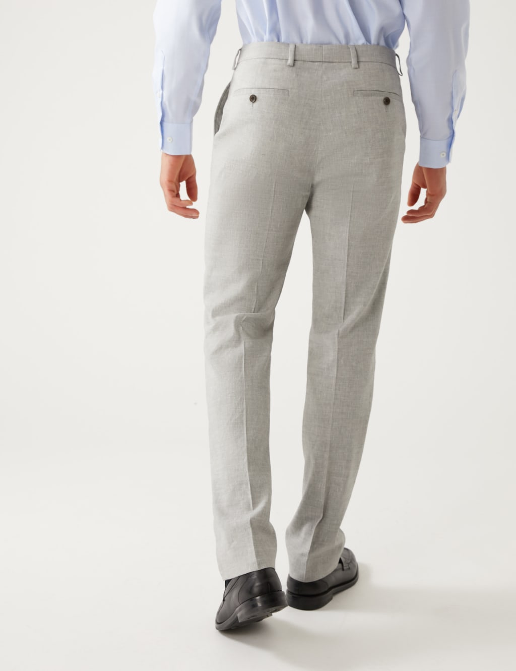 Tailored Fit Italian Linen Miracle™ Suit image 6