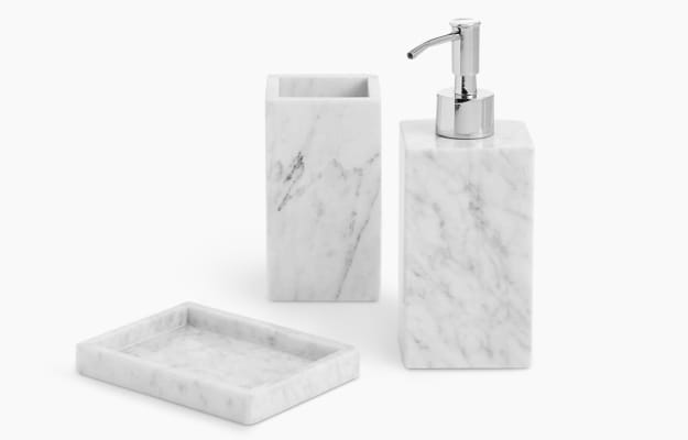 Marble Soap Dispenser, M&S Collection