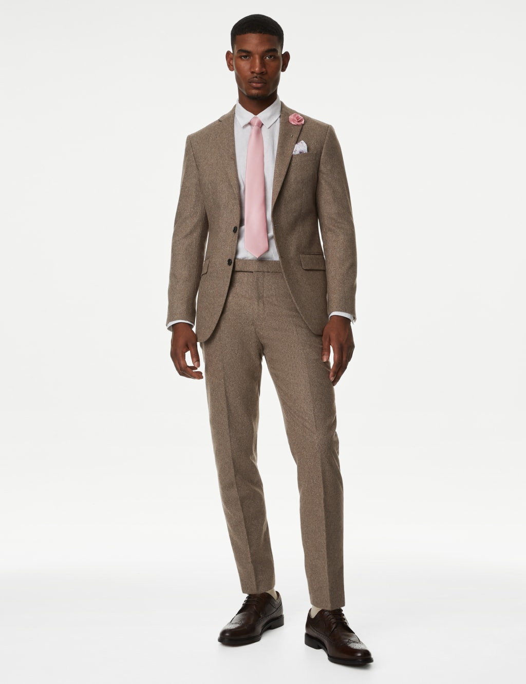 MS Beige Suit Jacket Casual