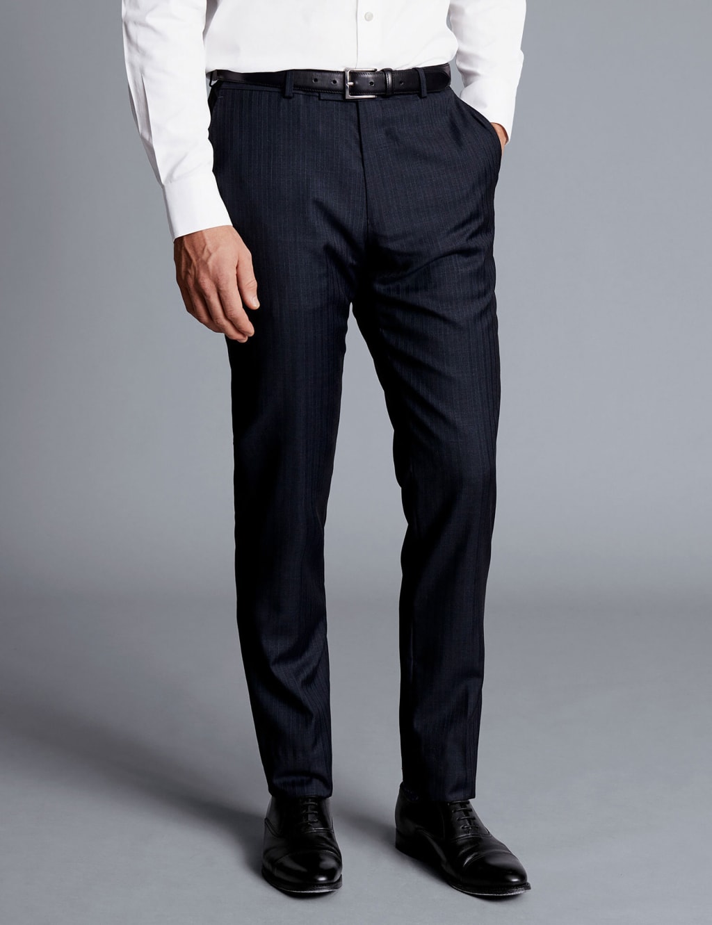 Slim Fit Pure Wool Stripe Suit image 2