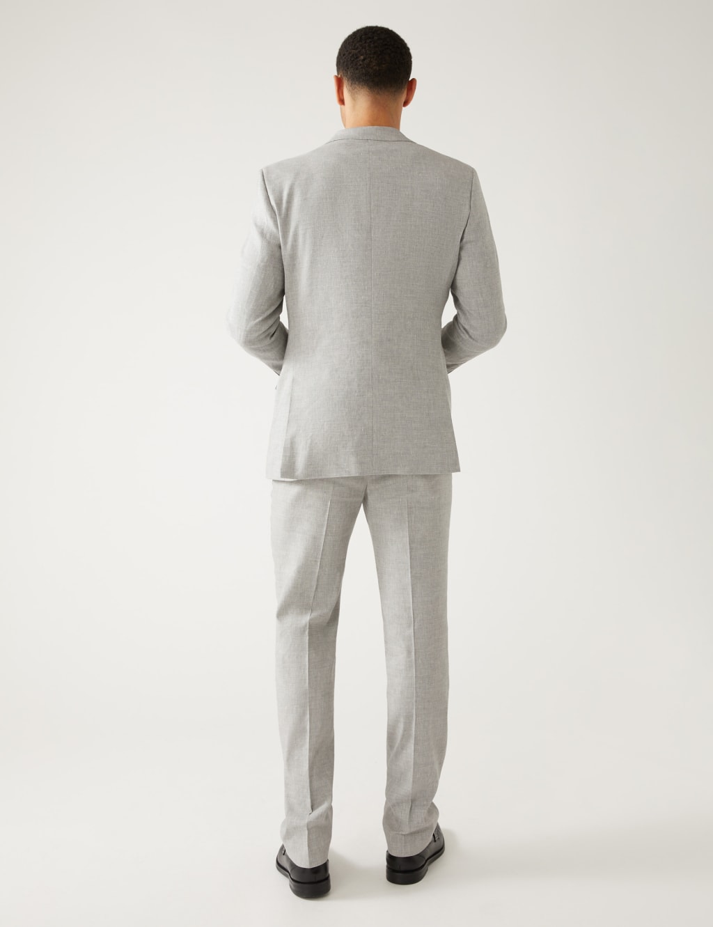 Tailored Fit Italian Linen Miracle™ Suit image 3