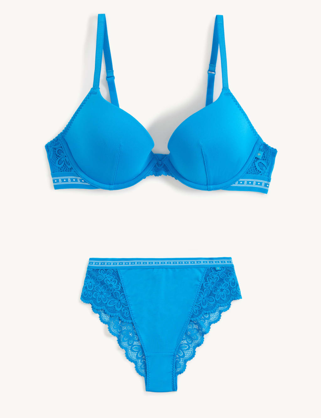 Cleo Wired Plunge Bra Set A-E image 2