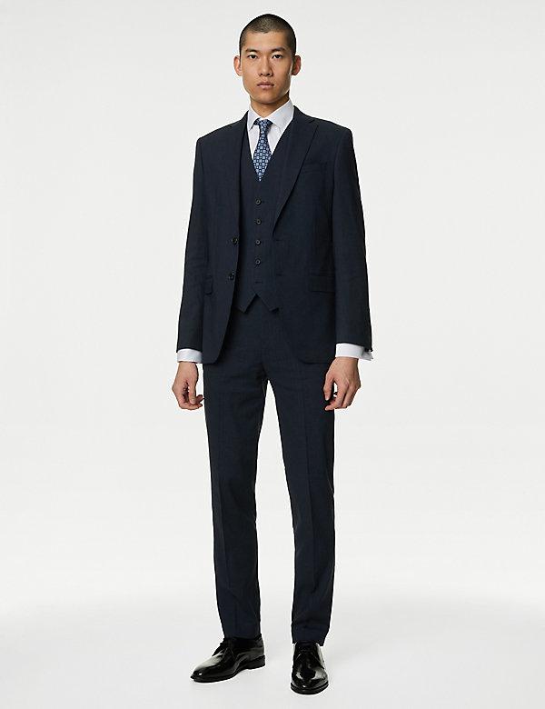 Tailored Fit Italian Linen Miracle™ Suit - IL