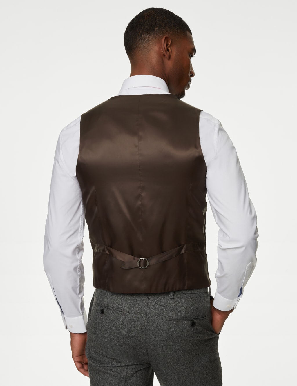 Tailored Fit Italian Wool Rich Suit image 3