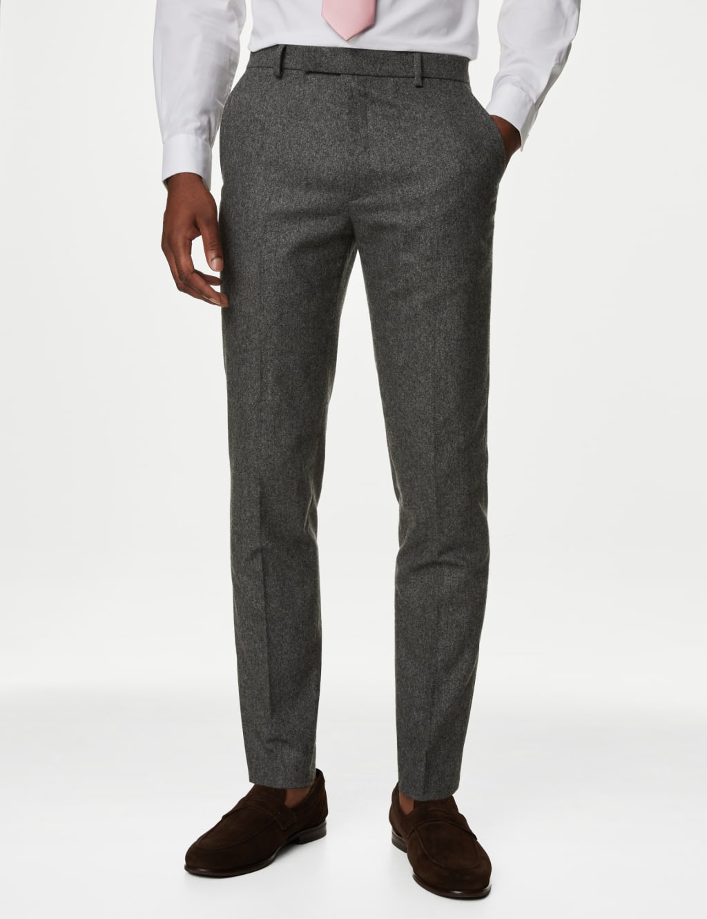 Tailored Fit Italian Wool Rich Suit image 5