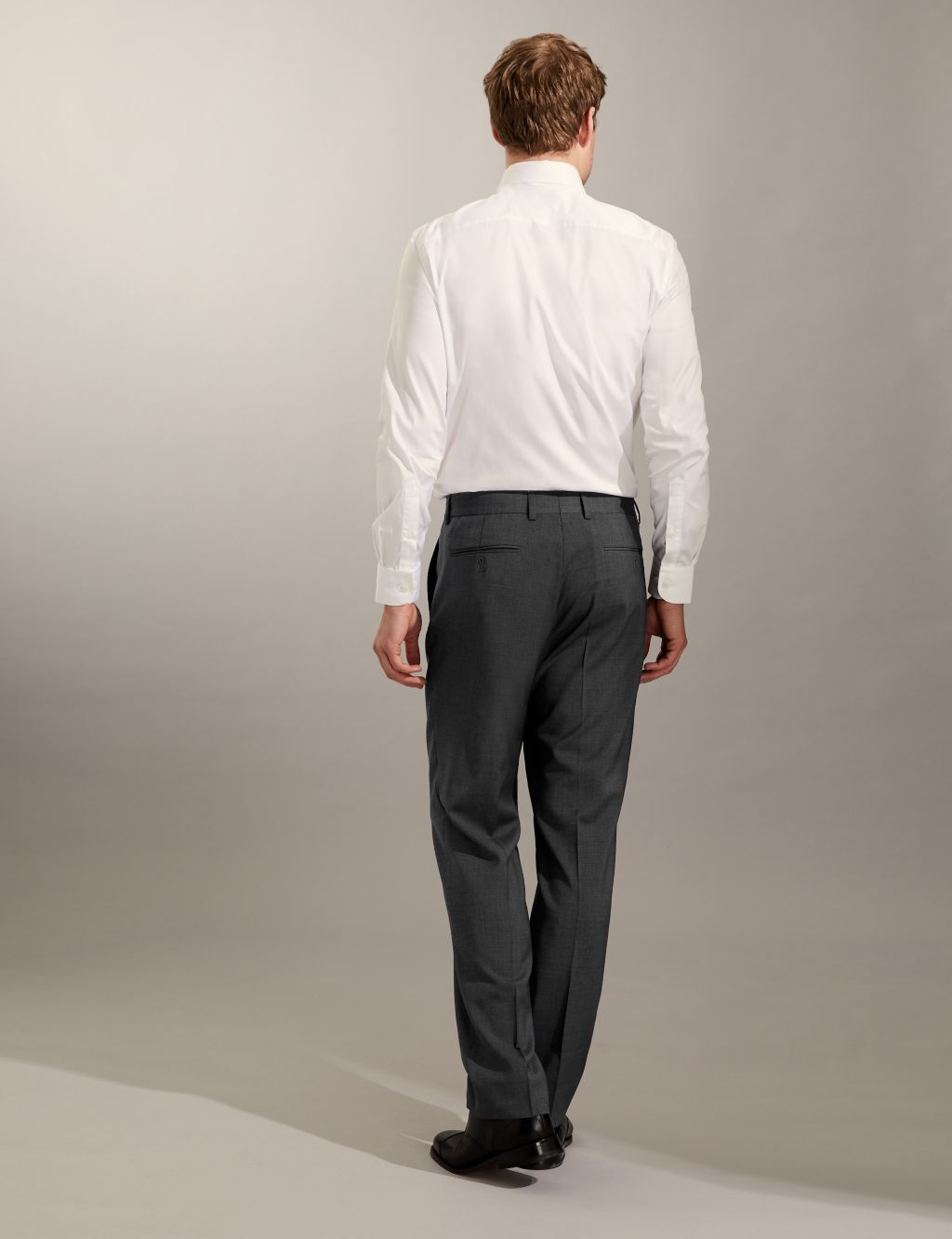Tailored Fit Pure Wool Plain Suit image 5