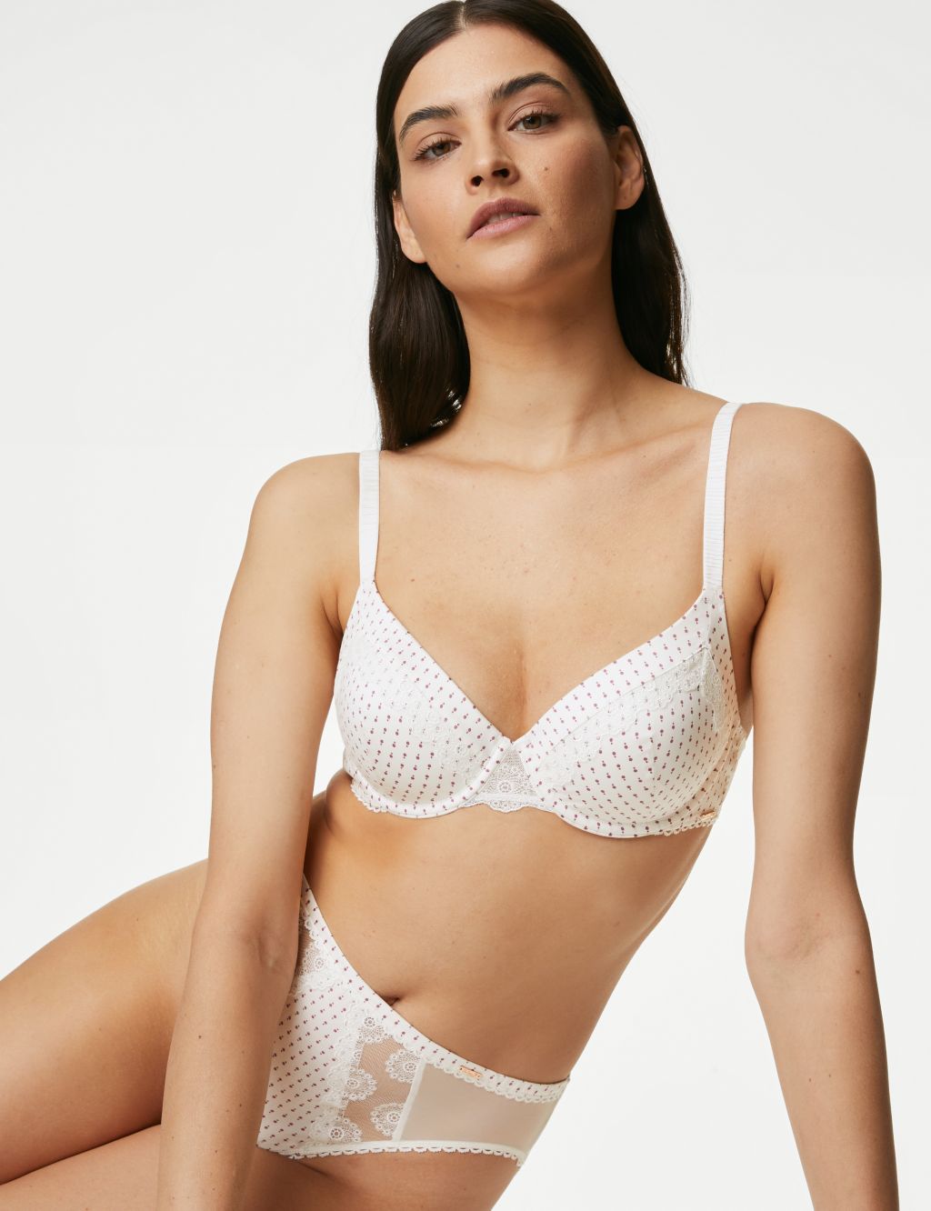 Ammi Wired Full Cup Bra With Cotton Set A-E image 1