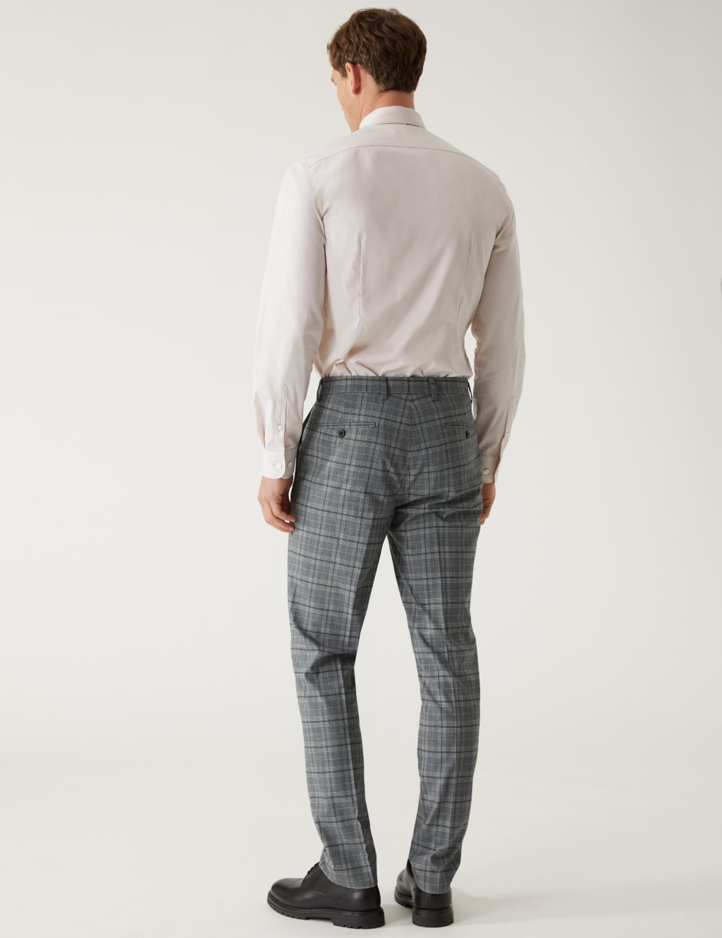 Slim Fit Prince of Wales Check Suit image 5