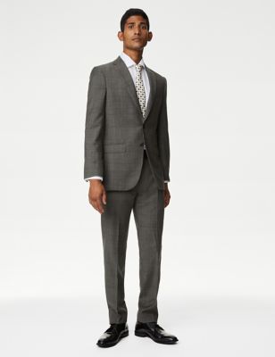 Tailored Fit British Wool Suit