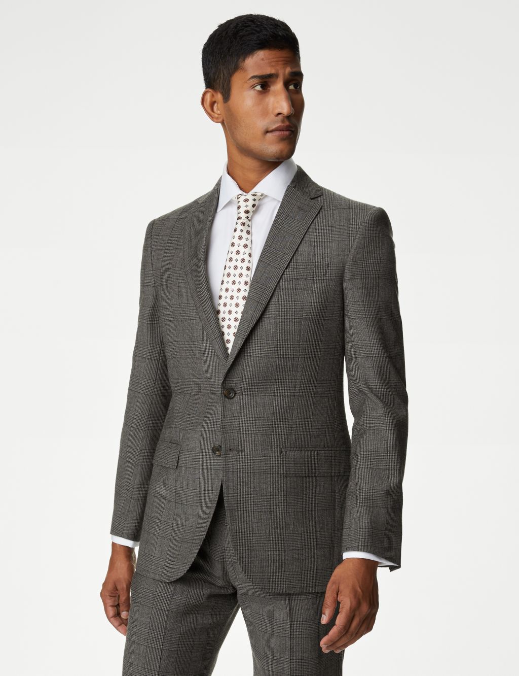 Tailored Fit British Wool Suit image 2