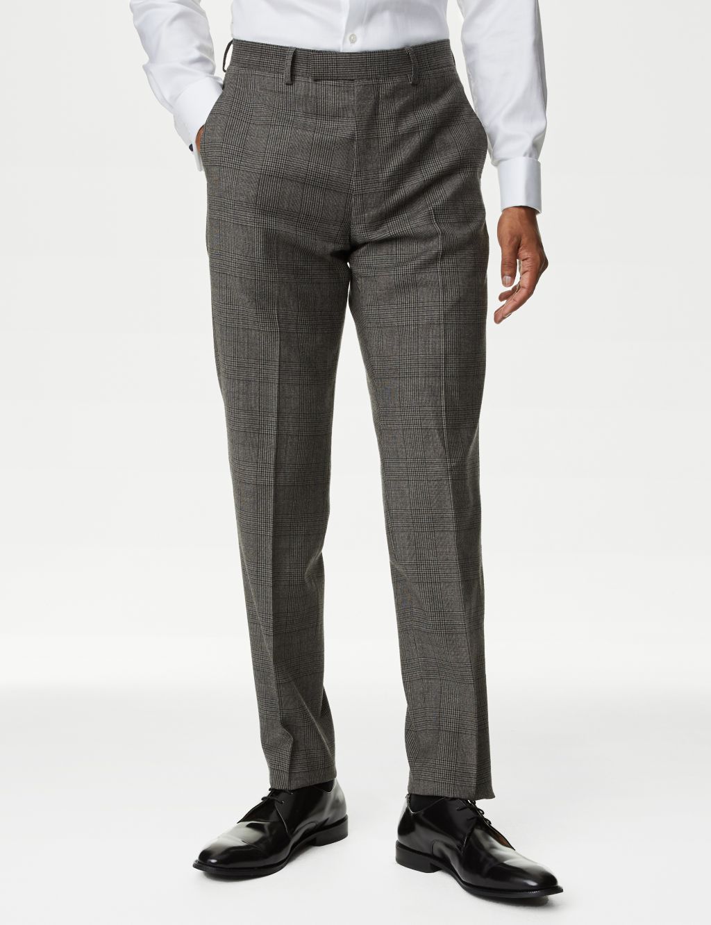Tailored Fit British Wool Suit image 4