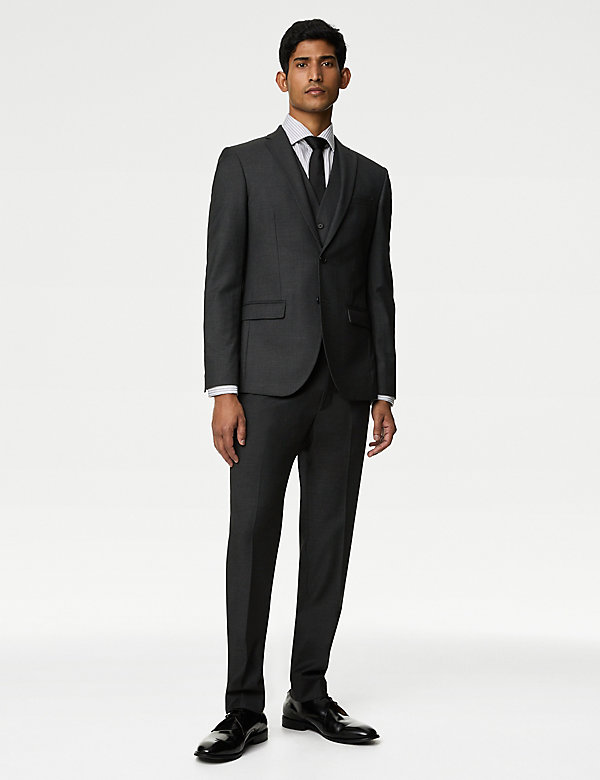 Skinny Fit Stretch Suit - DK
