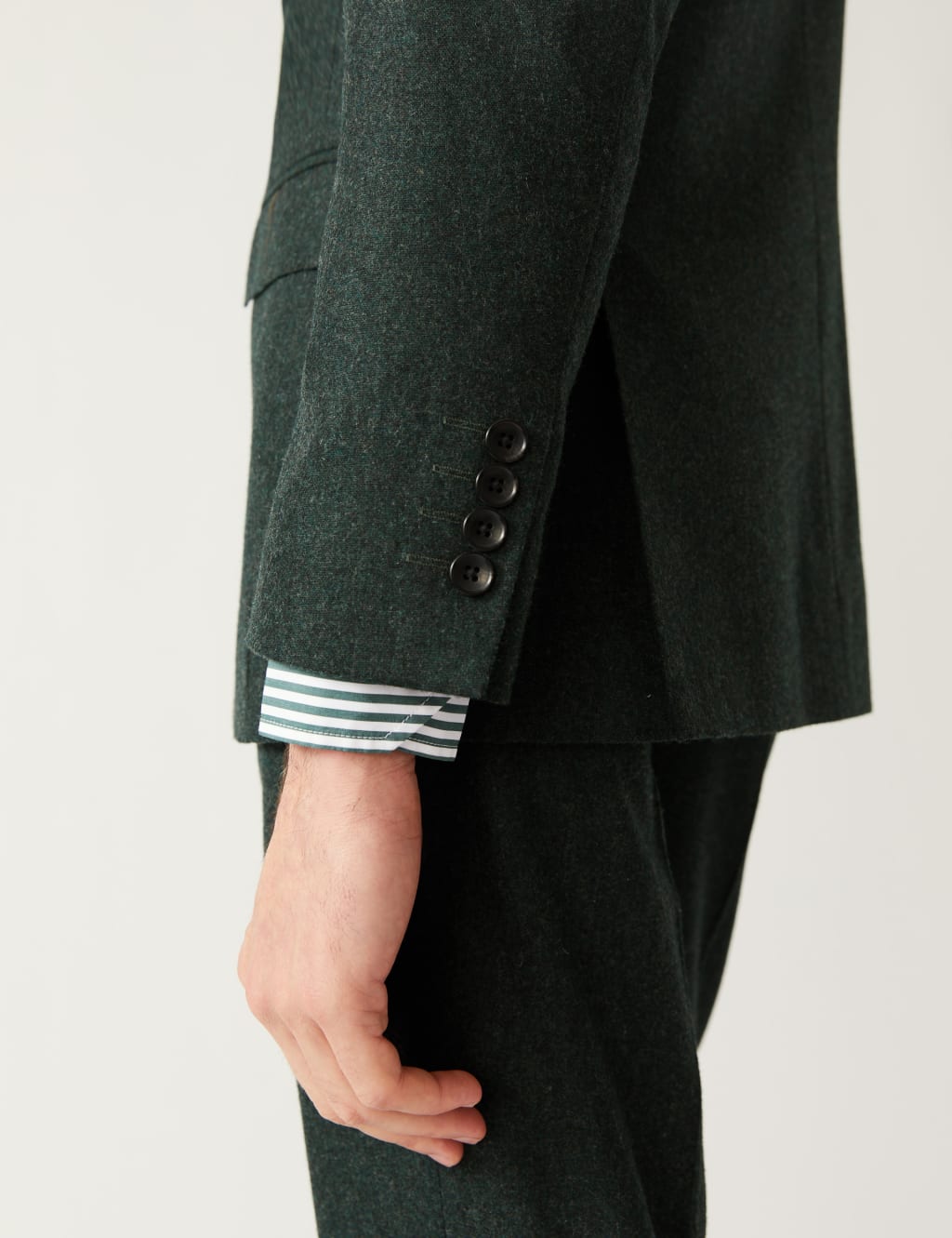Tailored Fit Italian Wool Rich Suit image 7
