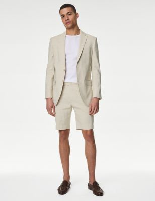 Tailored Fit Italian Linen Miracle™ Suit