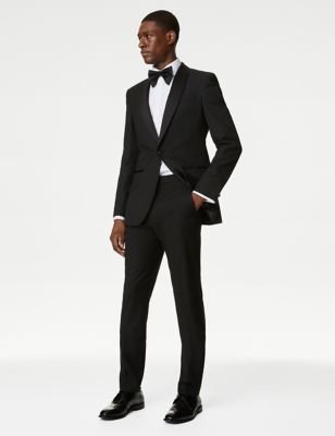 Slim Fit Stretch Tuxedo Suit - MV