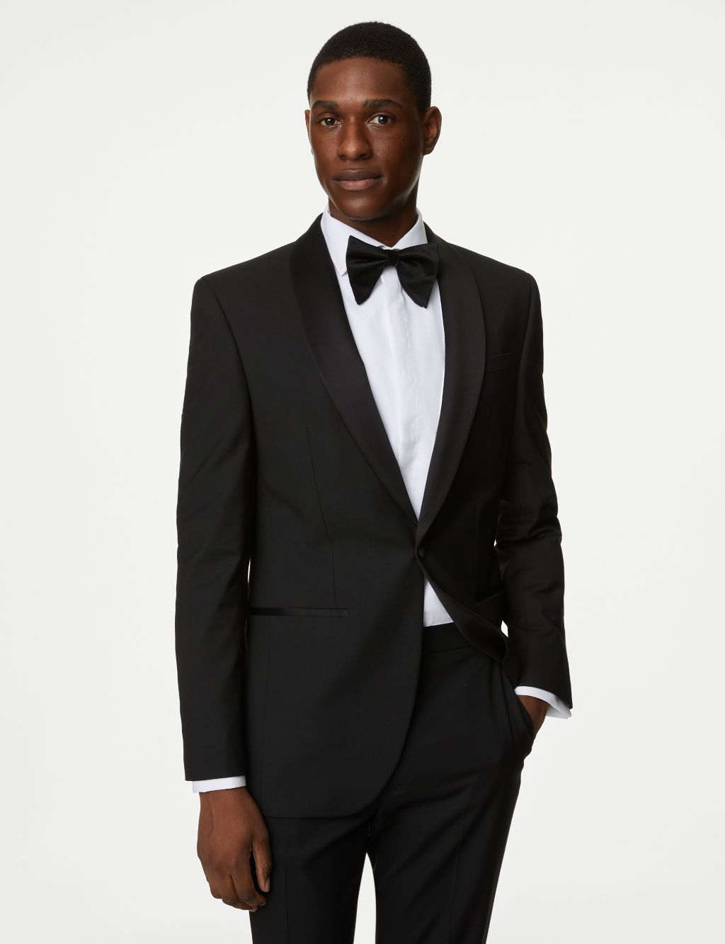 Slim Fit Stretch Tuxedo Suit image 2