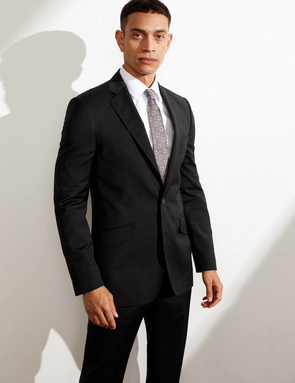 Slim Fit Pure Wool Twill Suit image 2